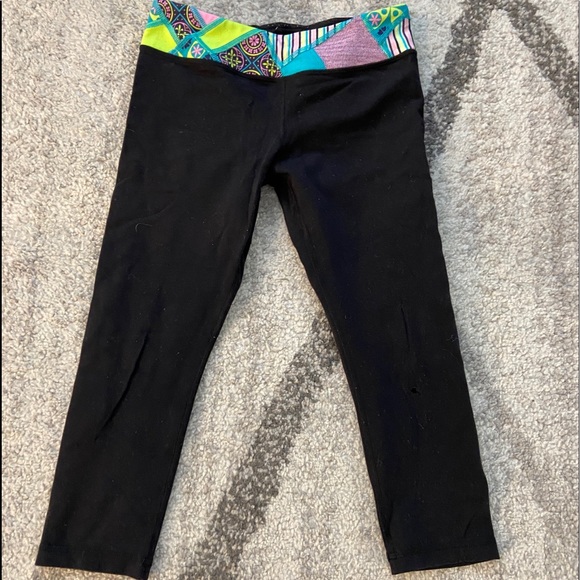 Ivivva Lululemon Cropped Leggings - Picture 1 of 3